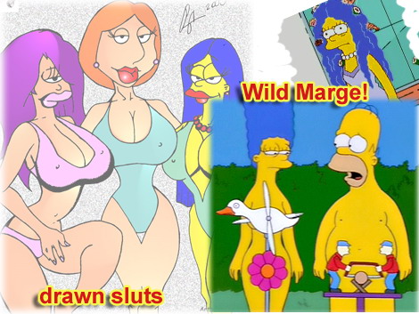 Marge as mature hooker : Marge Simpson Other Porn Comics 