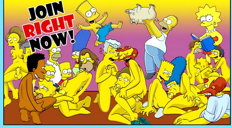Homer Simpson presents a porn club! : Homer Simpson Marge Simpson 