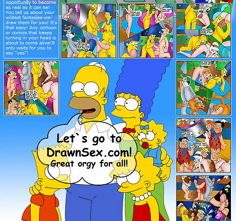 Group Sex Fantasy Land - The Simpsons Family | The Simpsons Porn