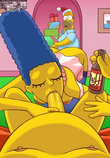 Marge Simpson home blowjob : Marge Simpson 