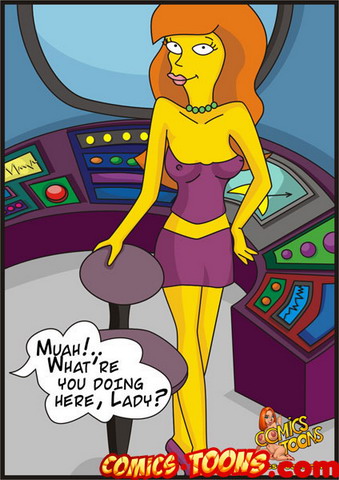 Secretary Sex Toons - The simpsons porn & sex â€“ Juicy redhead secretary | The Simpsons Porn