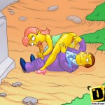 The Simpsons Sex Trail : Homer Simpson Marge Simpson Springfield People The Simpsons 