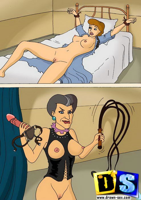 Cinderella Cartoon Sex Porn Captions - Cinderella BDSM story with stepmother - The Simpsons Porn