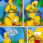 Simpsons and Flintstones : Mixed Porn Comics The Simpsons 