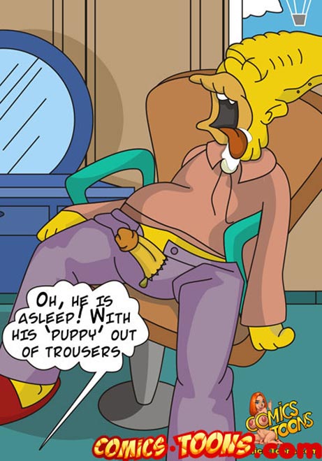 Free Adult Sex Toons Simpsons - Girl sex with old mans â€“ adult comics - The Simpsons Porn