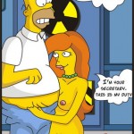 The simpsons porn & sex - Juicy redhead secretary : Redhead secretary Springfield Sluts 