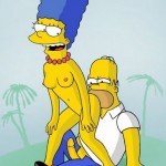 Marge Simpson loves hot sex : Homer Simpson Marge Simpson 