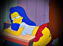 Marge Simpson sexy scene