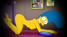 Marge Simpson naked for fans : Marge Simpson 