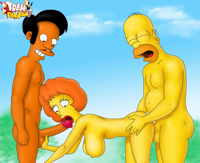 Maude Flanders reveals her naughty side