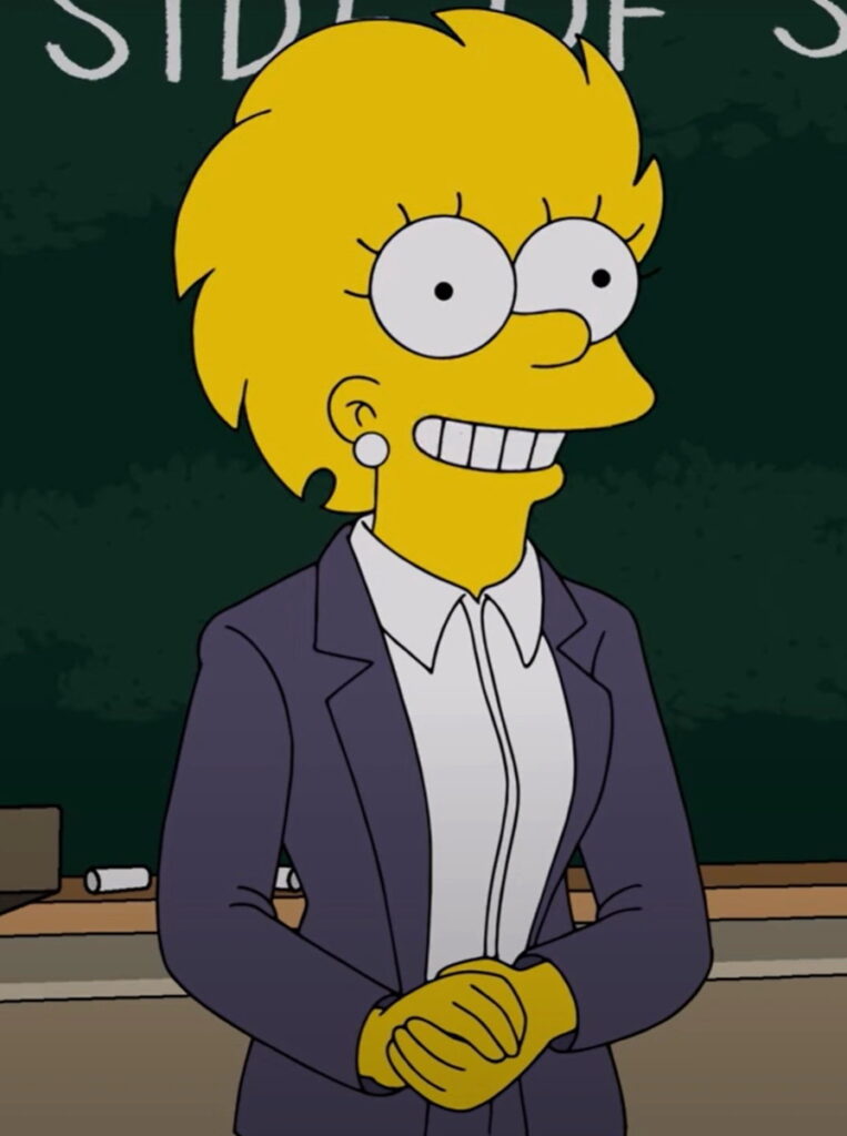 Lisa is adult woman for xxx toon fan