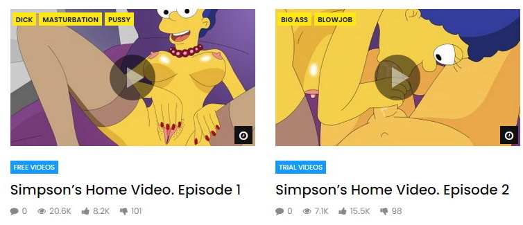 Simpson’s Home Video